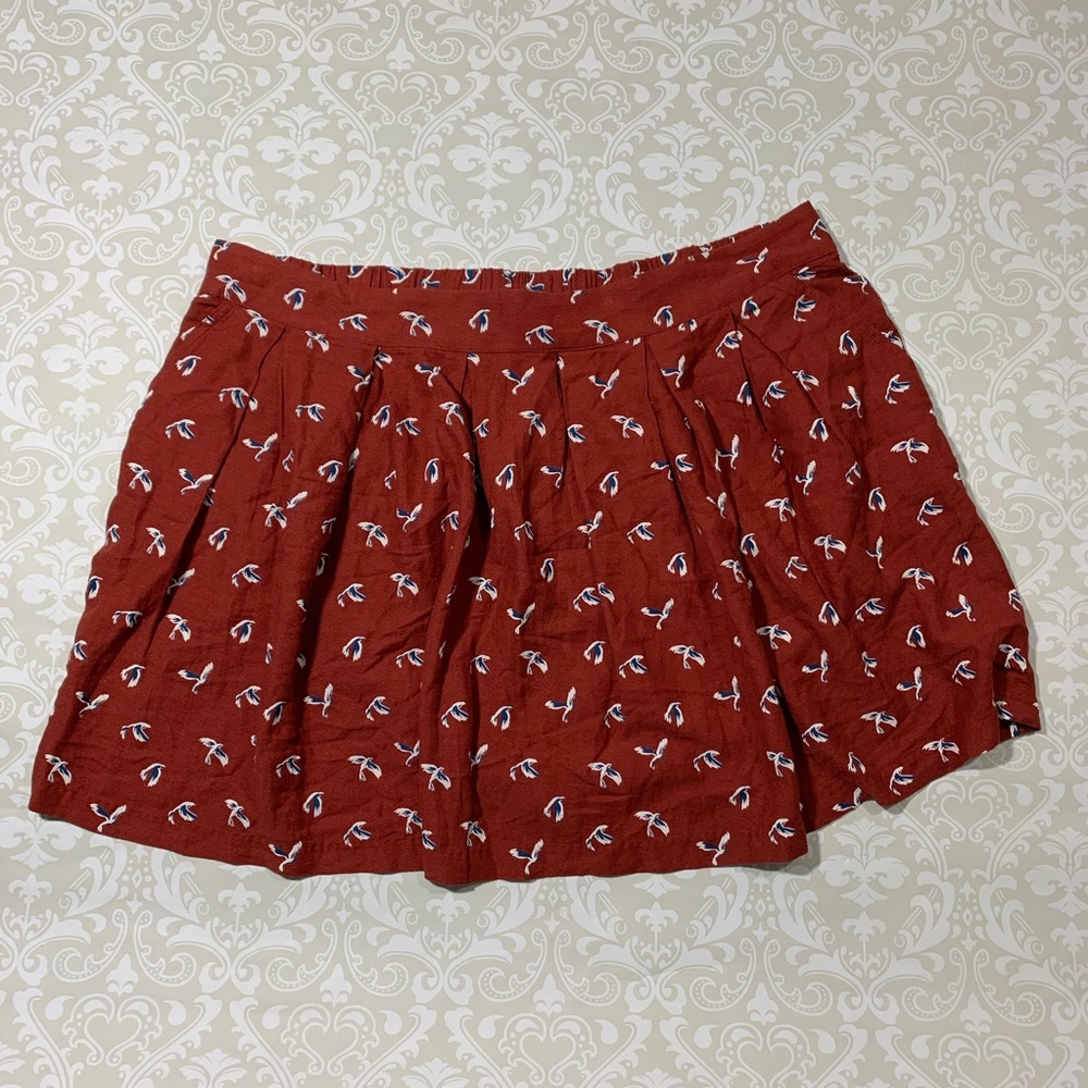 Gap XL printed mini skirt